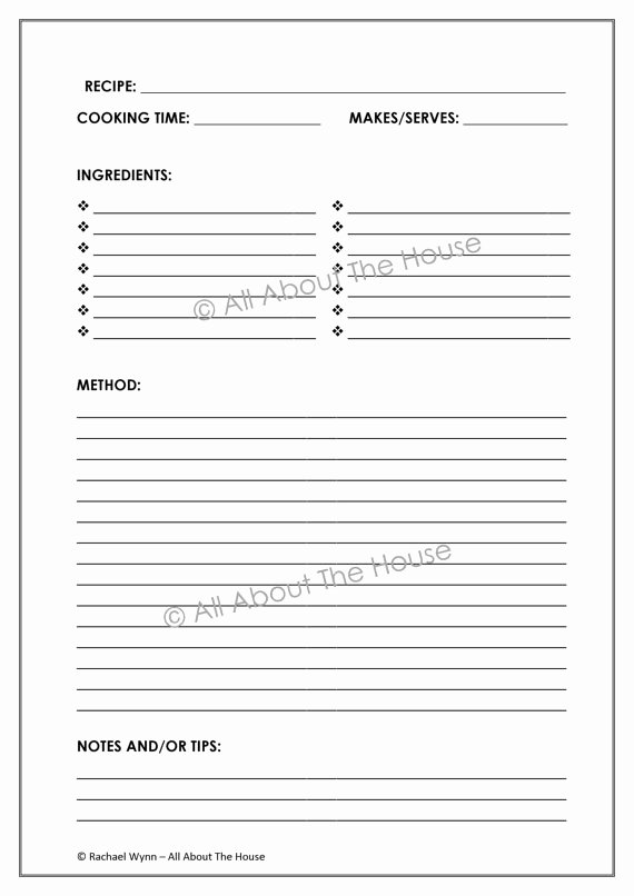 Recipe Template for Pages Beautiful Editable Printable Recipe Sheets Template Meal Planning