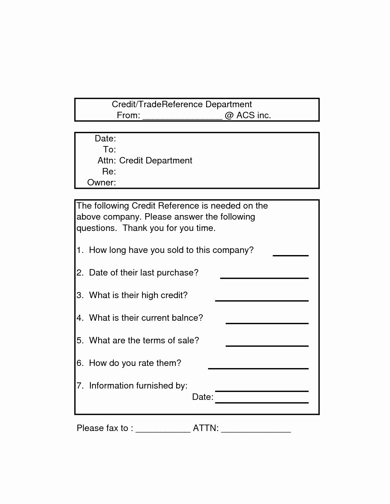 Reference Check form Template Awesome 27 Of Application Credit Reference Template