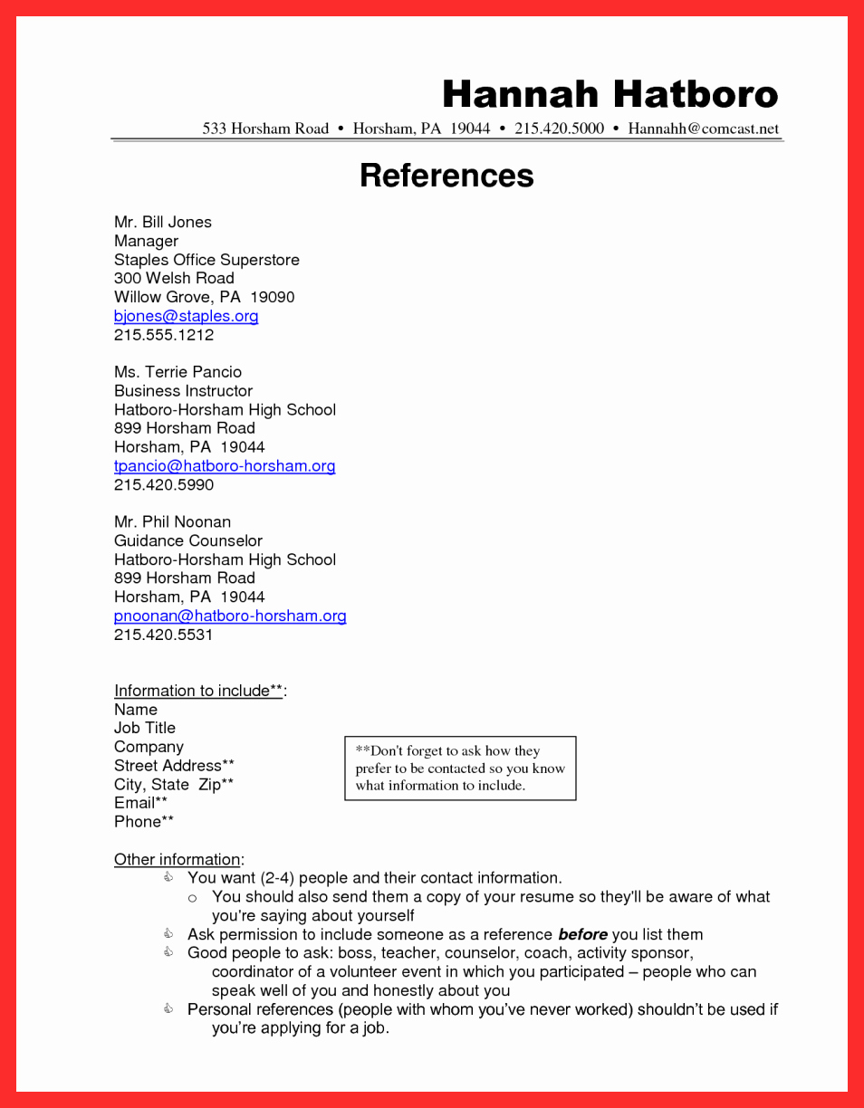 References Template Google Docs Fresh Apa Resume Template