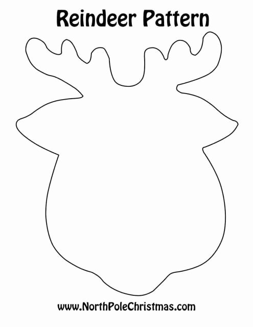Reindeer Cut Out Template Awesome 482 Best Images About Printables Fonts Signs On Pinterest