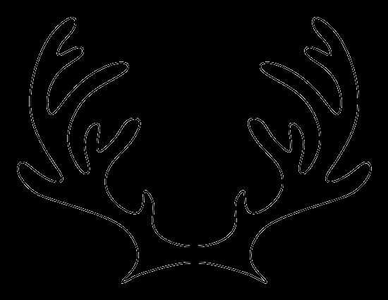 Reindeer Cut Out Template Elegant Printable Reindeer Antlers Pattern Use the Pattern for
