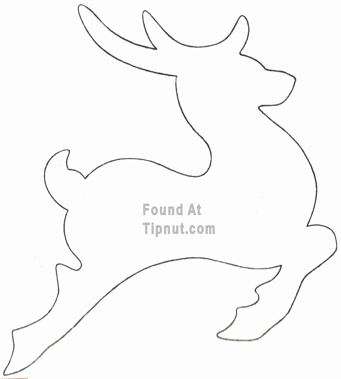 Reindeer Template Cut Out New How to Make Cookie Cutters More Tipnut