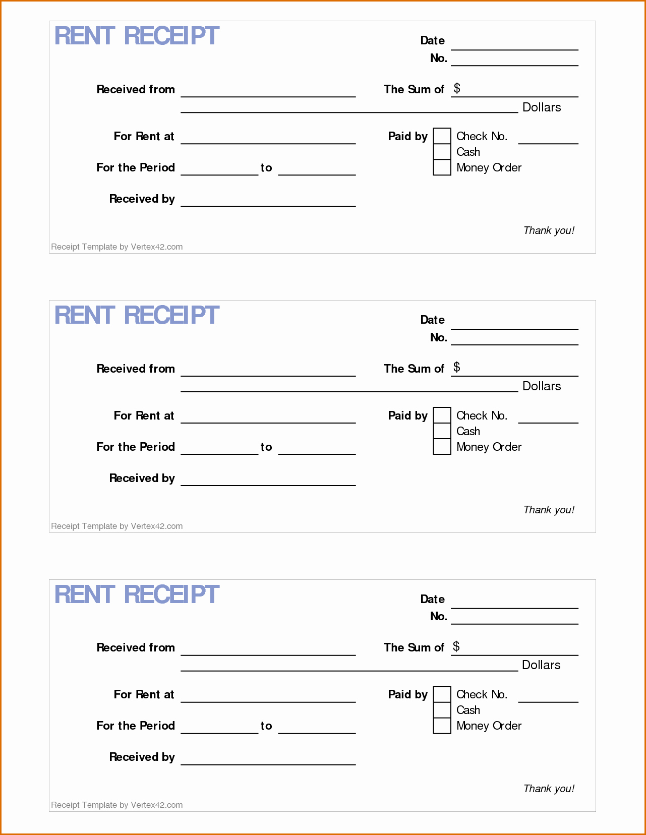 Rent Invoice Template Pdf Best Of 4 Printable Rent Receipt
