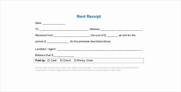 Rent Invoice Template Pdf Luxury 35 Rental Receipt Templates Doc Pdf Excel