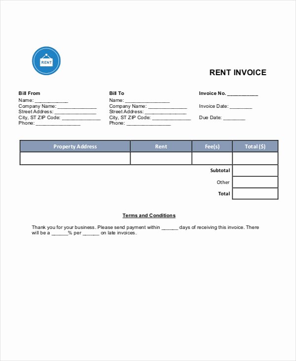 Rent Invoice Template Word Best Of Invoice Template Rental 7 Things You Should Know About