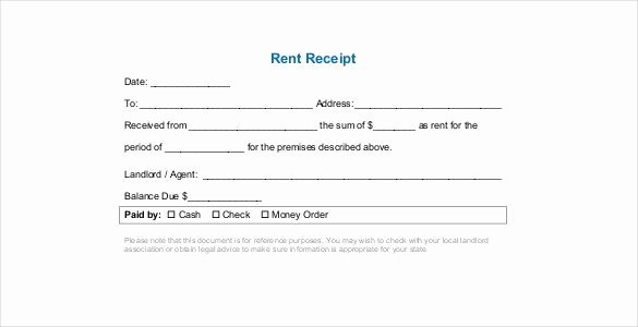 Rent Receipt Template Doc Best Of 35 Rental Receipt Templates Doc Pdf Excel