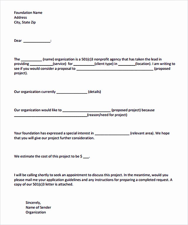 Request for Funds Template New 15 Letter Of Intent Template for Both Parties