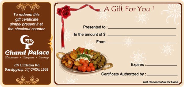 Restaurant Gift Certificate Template Awesome Buy Gift Cards Certificates Corporate Giftscoupons