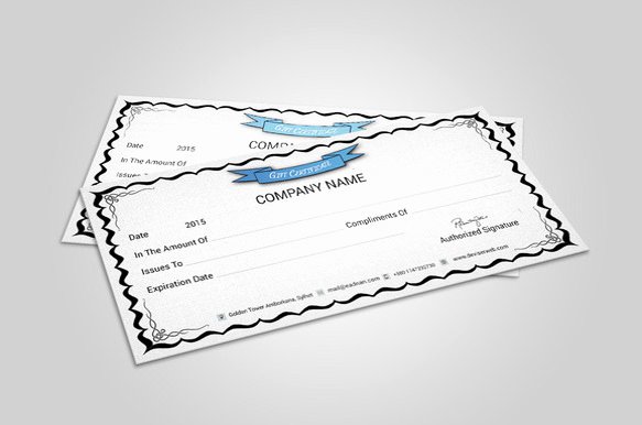 Restaurant Gift Certificate Template Fresh 20 Restaurant Gift Certificate Templates – Free Sample
