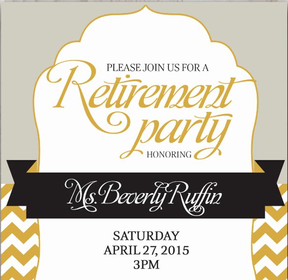 Retirement Party Template Free Inspirational 25 Retirement Invitation Templates Psd Vector Eps Ai