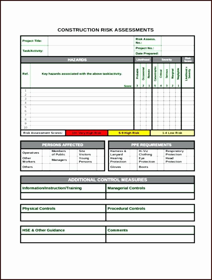 Risk Analysis Template Excel Beautiful Image Result for Simple Risk assessment Template