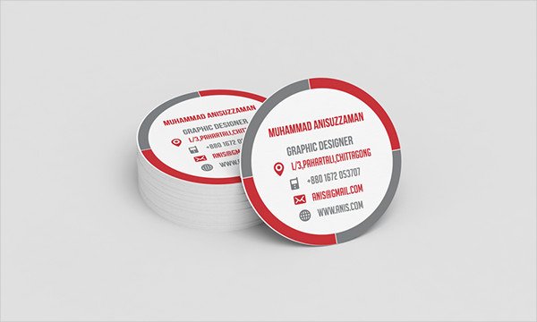Rounded Business Card Template Elegant Round Business Cards 9 Free Psd Vector Ai Eps format