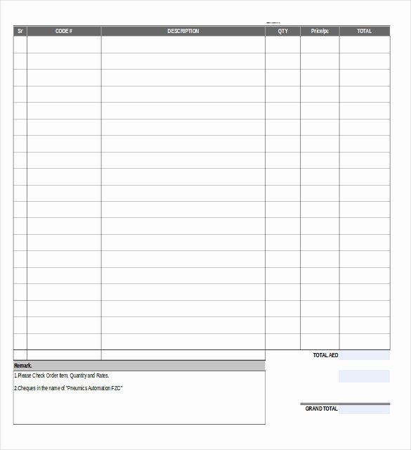 Sale order form Template Beautiful 26 Sales order Templates – Free Sample Example format