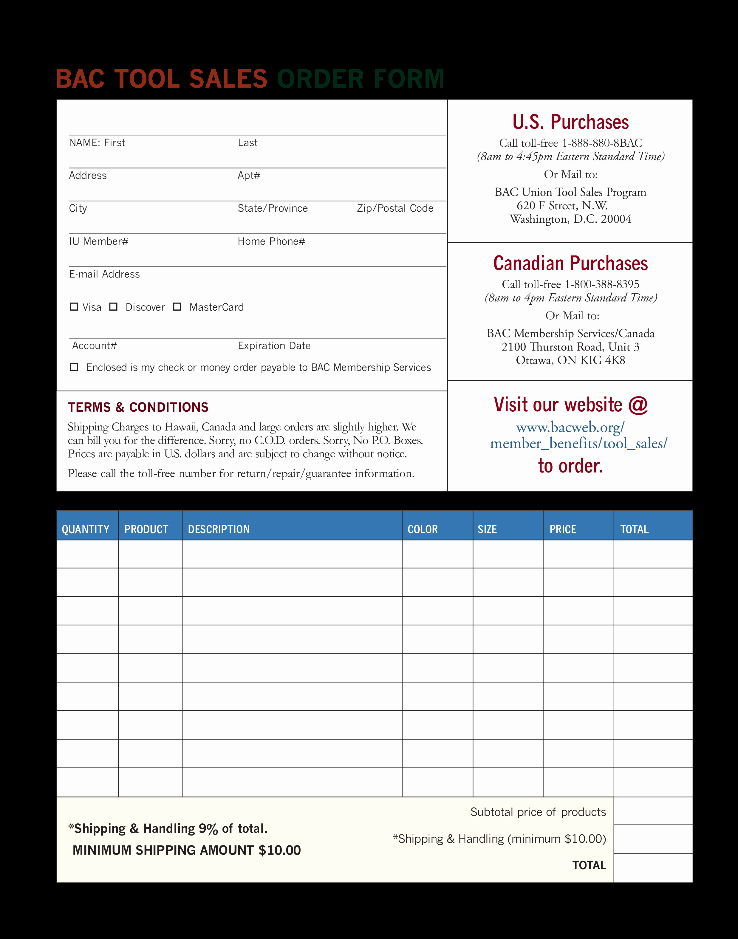 Sale order form Template Elegant Free Sales order form