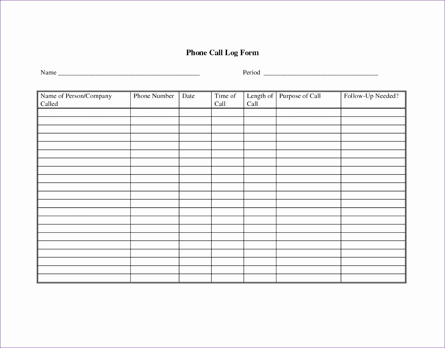 Sales Call Log Template Elegant 10 Call Report Template Excel Exceltemplates