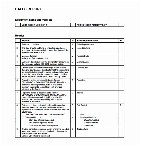 Sales Call Report Template Unique 12 Sales Call Report Sample – Free Examples &amp; format