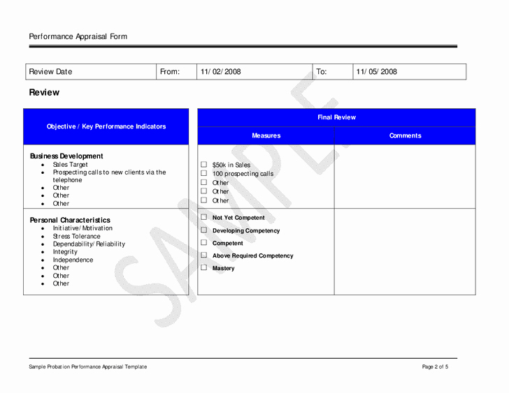 Sales Performance Review Template Awesome 28 Of Template for Sales Performance