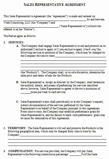 Sales Rep Agreement Template Best Of How to Create Your Own Sales Contract Template with