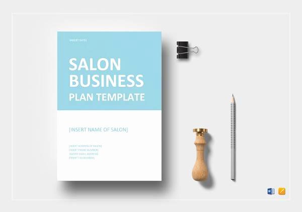 Salon Business Plan Template Elegant 21 Simple Business Plan Templates