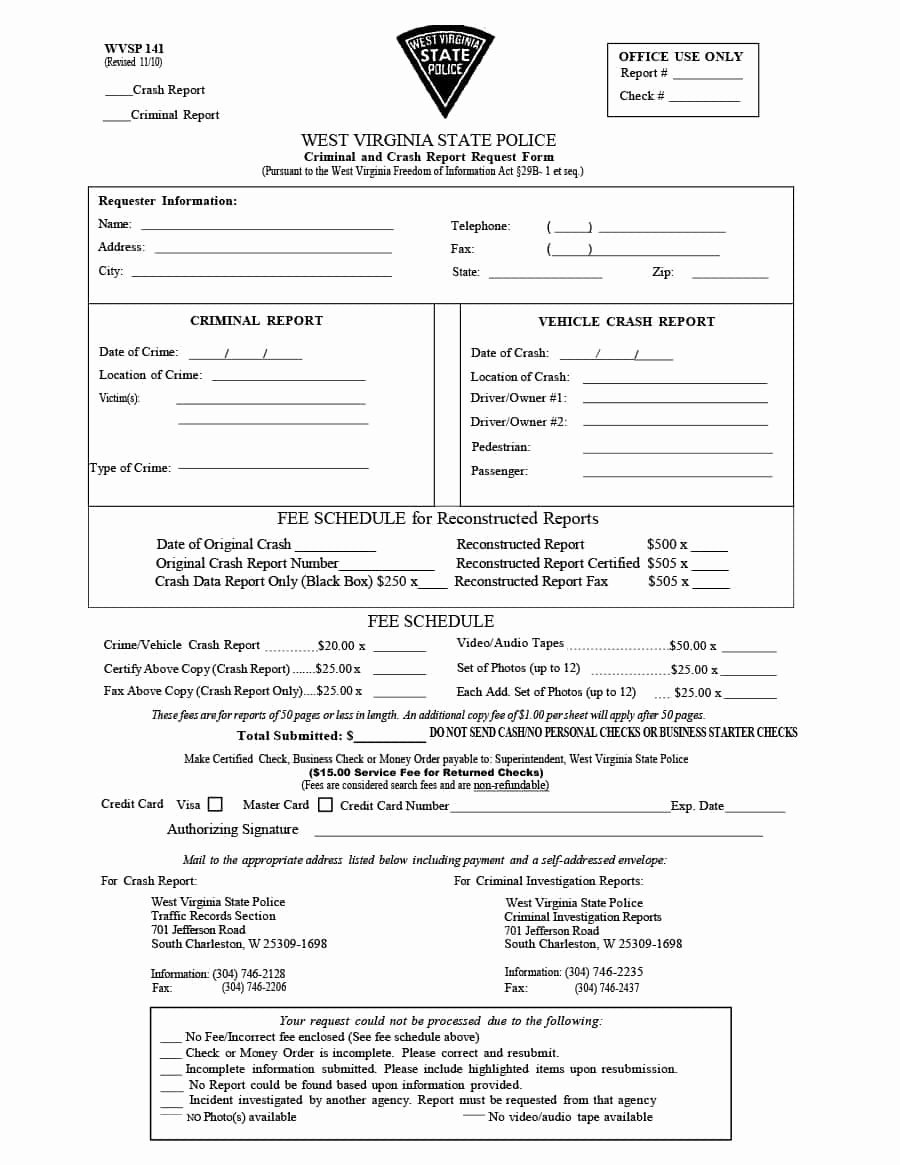 Sample Police Report Template Awesome 20 Police Report Template &amp; Examples [fake Real]