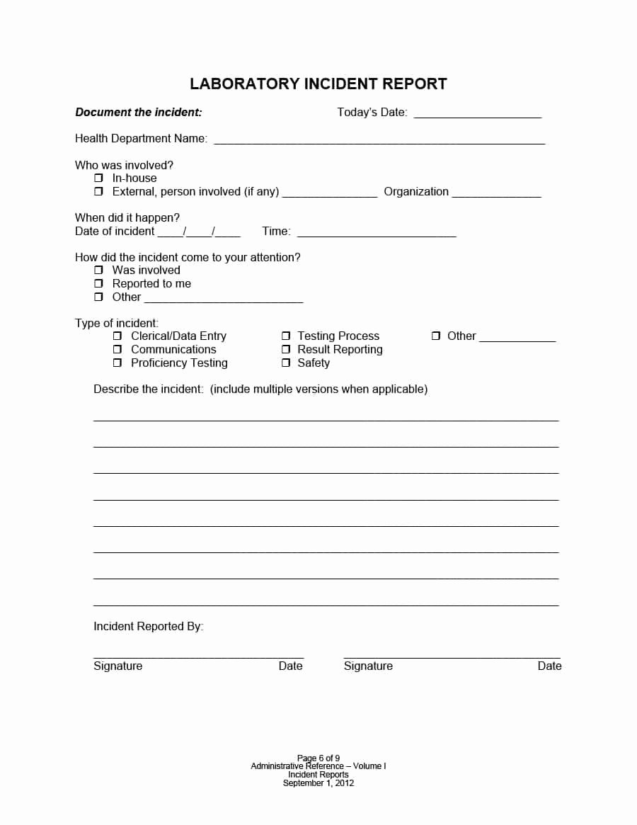 Sample Police Report Template Fresh 20 Police Report Template &amp; Examples [fake Real]