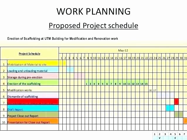 project work template work sample project work plan template excel