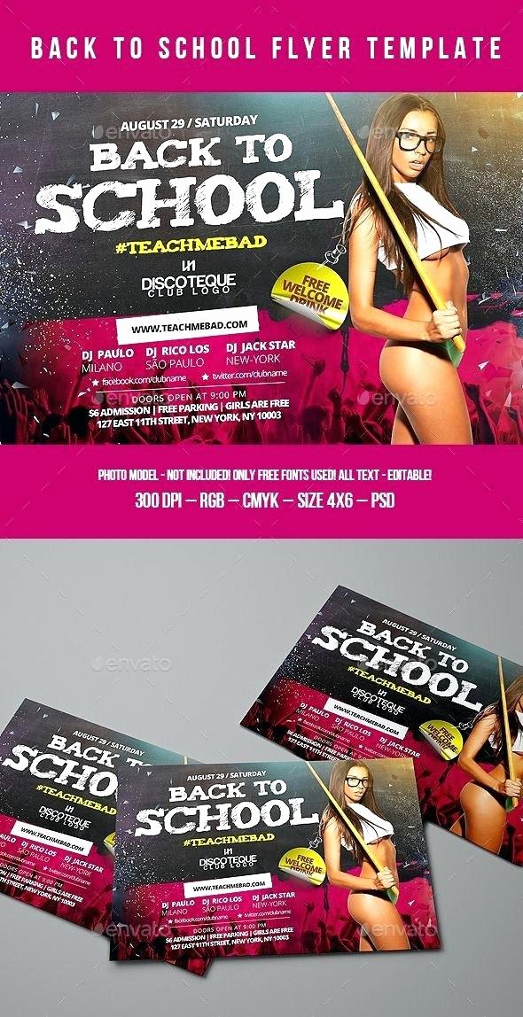 School Club Flyer Template Best Of Urban Dance Party Club Flyer Poster Template Free after