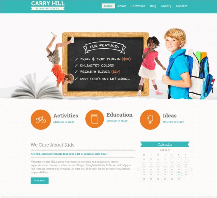 School Web Site Template Elegant 18 Best School Website themes &amp; Templates