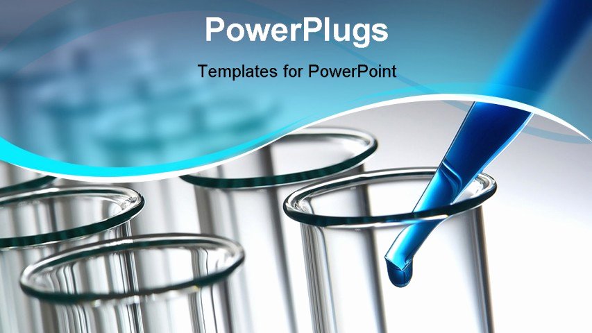Science Power Point Template Awesome Best Powerpoint Template Laboratory Pipette Filled with