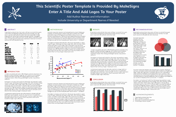 Scientific Presentation Powerpoint Template Beautiful Scientific Poster Powerpoint Templates Free