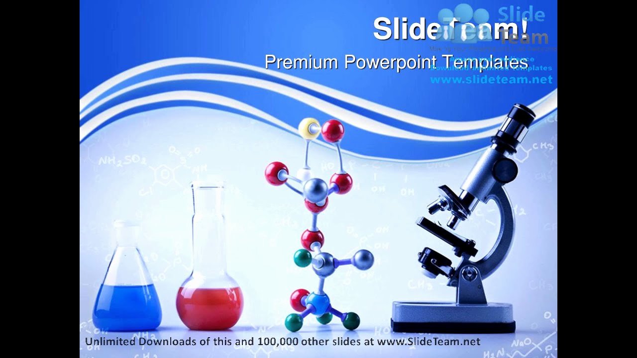 Scientific Presentation Powerpoint Template Fresh Chemistry Equipment Science Powerpoint Templates themes