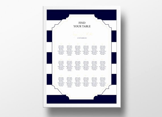 Seating Chart Poster Template Best Of Printable Seating Chart Poster Template Editable Powerpoint