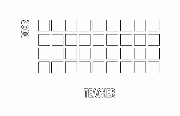 Seating Chart Template Excel Fresh Great Seating Chart Templates Wedding Classroom More Free