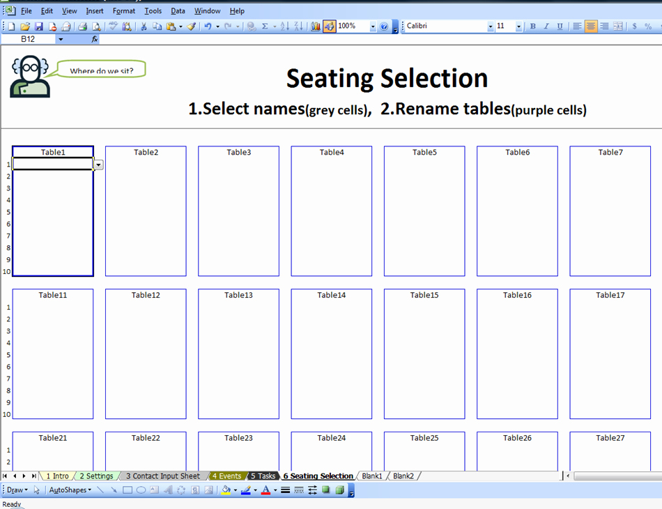 Seating Chart Template Excel New Excel Spreadsheets Help 20 Unique Uses Of Microsoft Excel