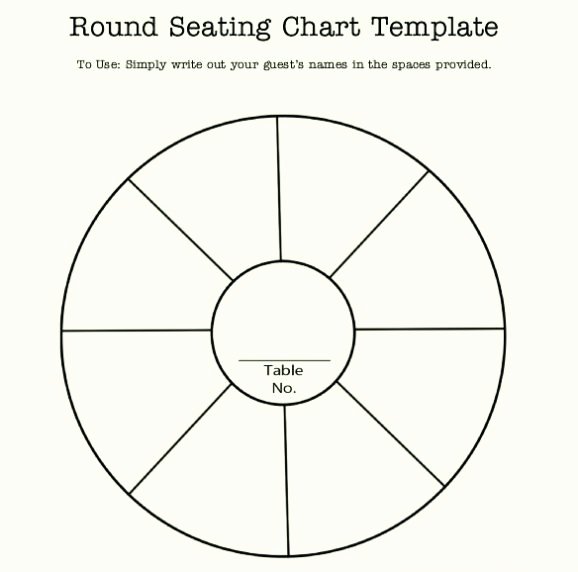 Seating Chart Template Word Unique Free Wedding Reception Seating Chart Template
