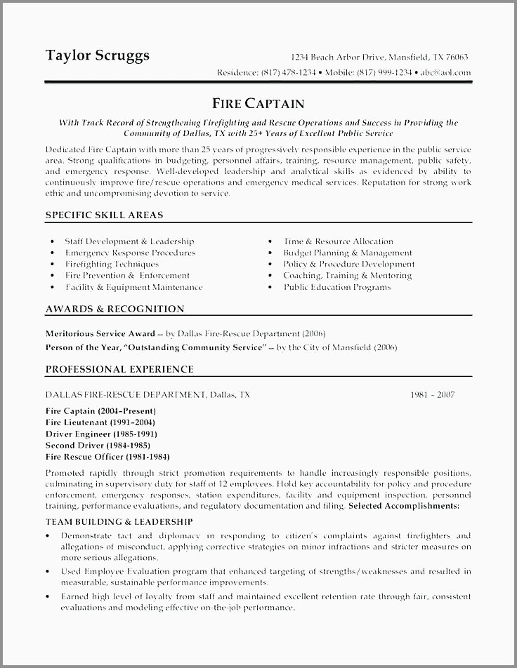 Security Guard Resume Template New 48 Awesome Sample Cover Letter for Security Guard with No