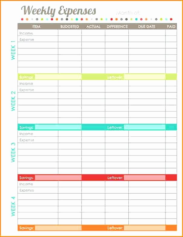 Semi Monthly Budget Template Elegant Month to Bud Planner Template Semi Monthly Excel