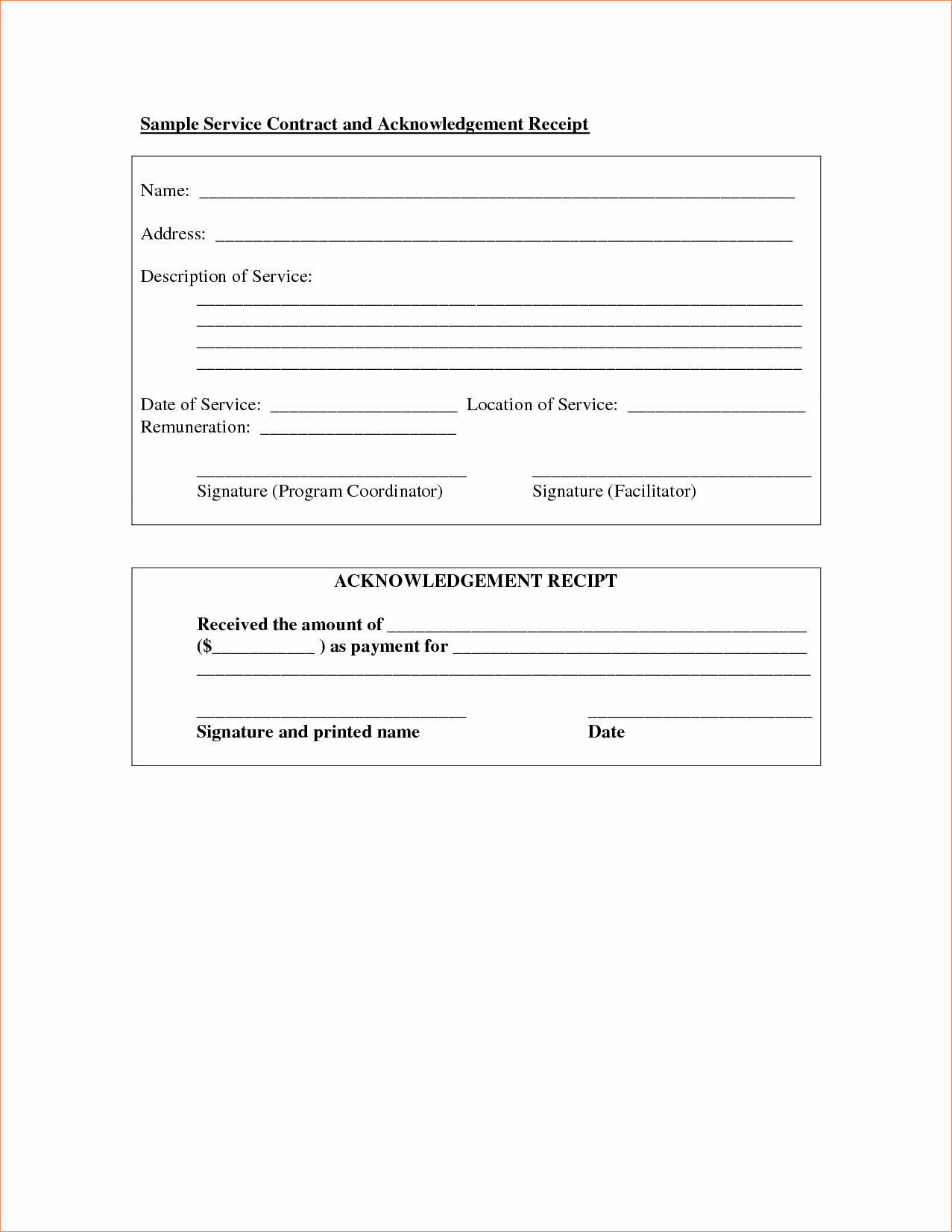 Service Contract Template Doc Awesome Simple Service Contract Portablegasgrillweber