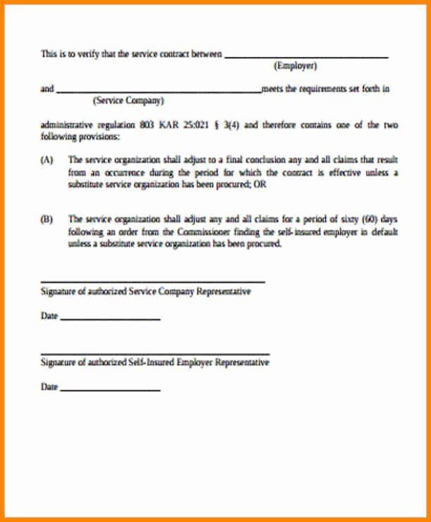Service Contract Template Pdf Beautiful 7 Example Of A Simple Contract