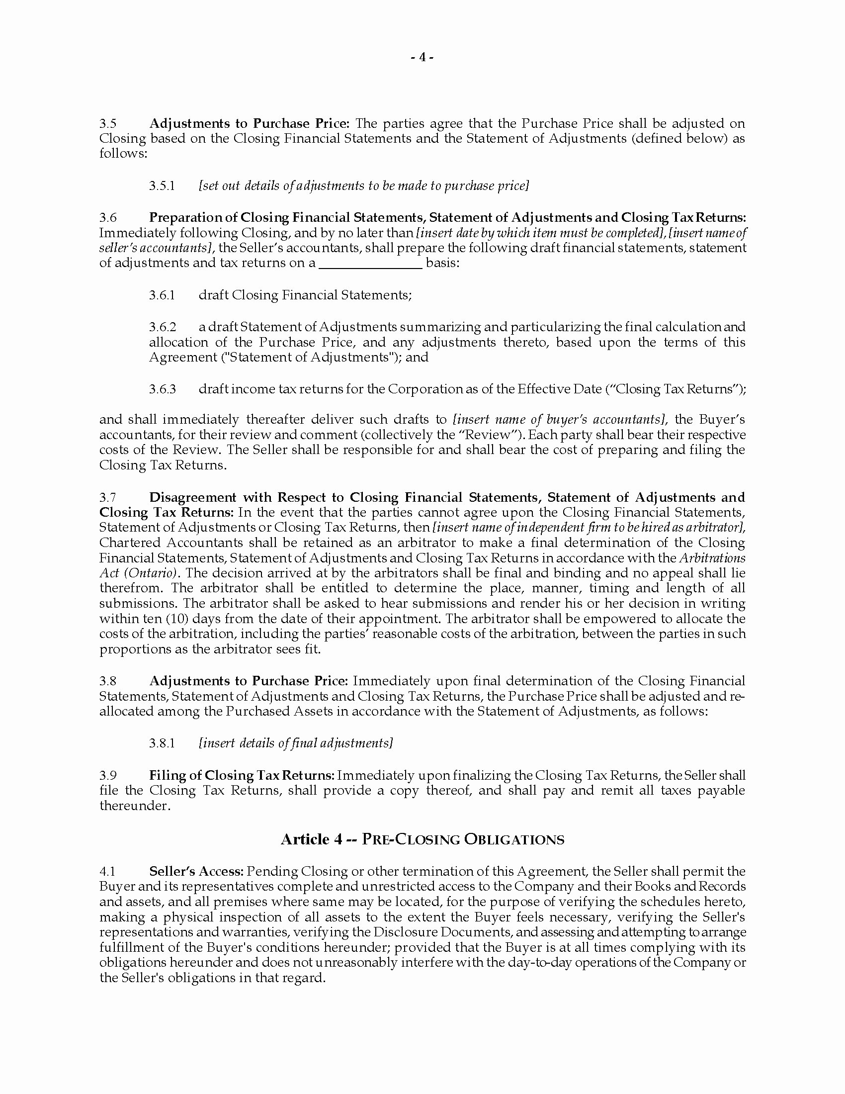 Share Purchase Agreement Template Beautiful Tario Purchase Agreement &amp; assignment Of