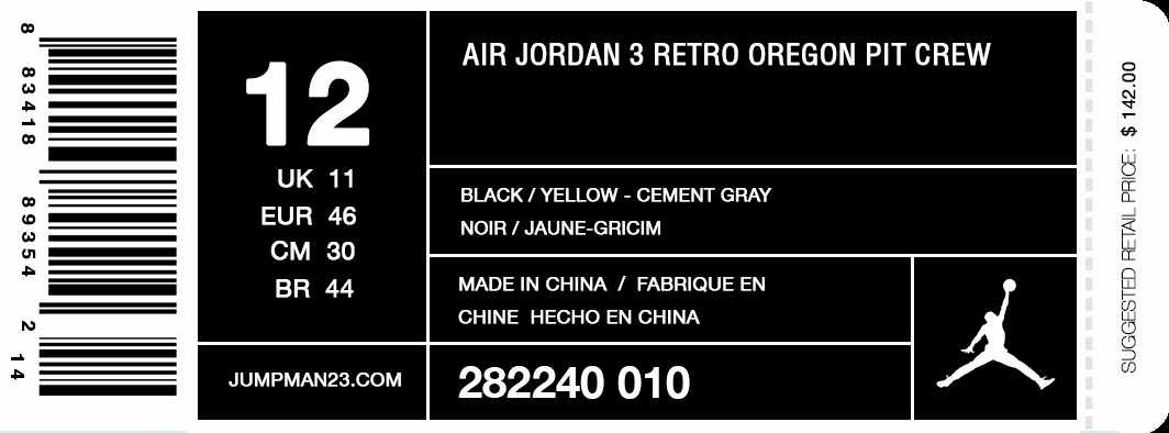 Shoe Box Label Template Inspirational Jordan Shoe Box Label Style Guru Fashion Glitz