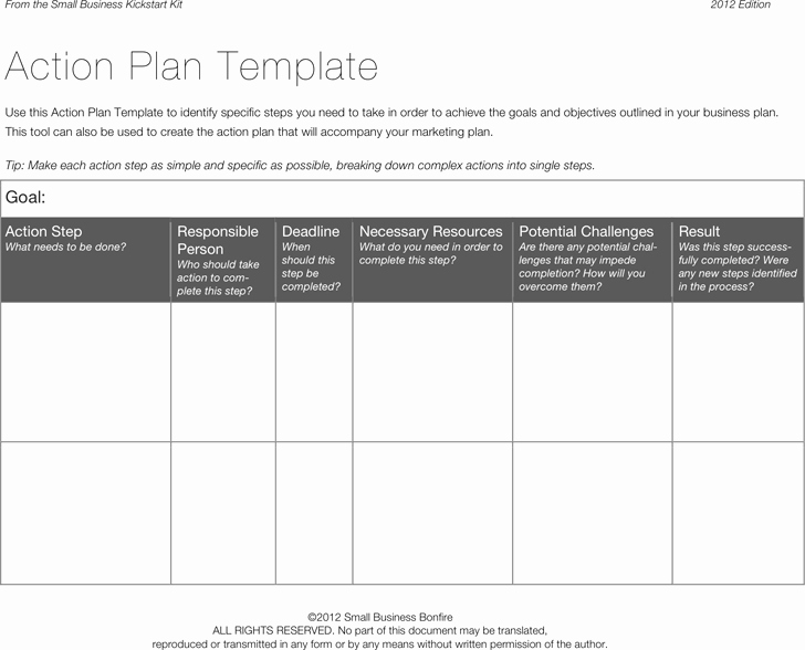 Simple Action Plan Template Lovely Disaster Recovery Action Plan Template S and