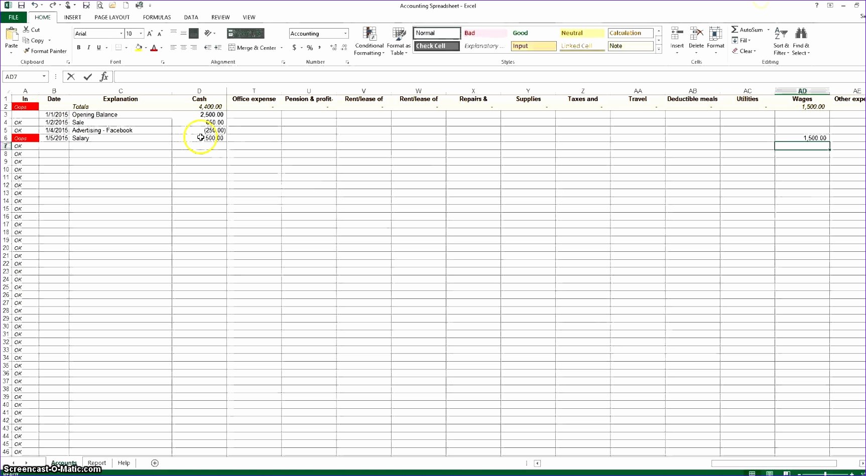 Simple Bookkeeping Spreadsheet Template Elegant 8 Excel Spreadsheet Templates for Mac Exceltemplates