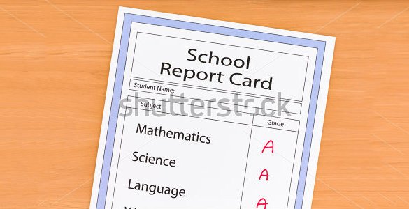 Simple Report Card Template Awesome 16 Report Card Templates Free Sample Example format