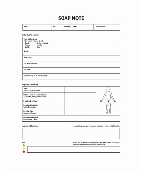 Soap Note Template Counseling Inspirational Physical therapy soap Note Template Invitation Template