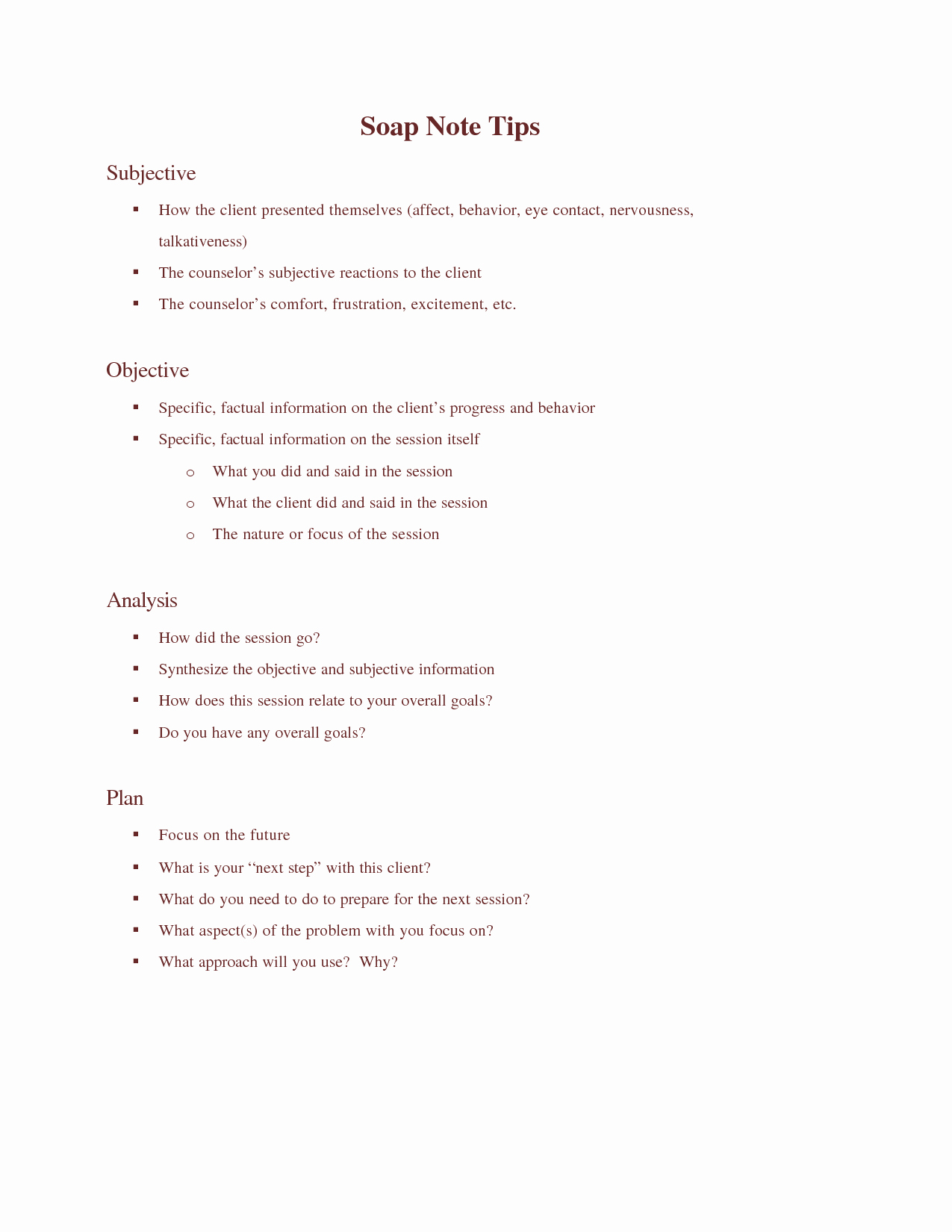 Soap therapy Note Template Fresh soap Note Templates In This soap Note and Progress Note
