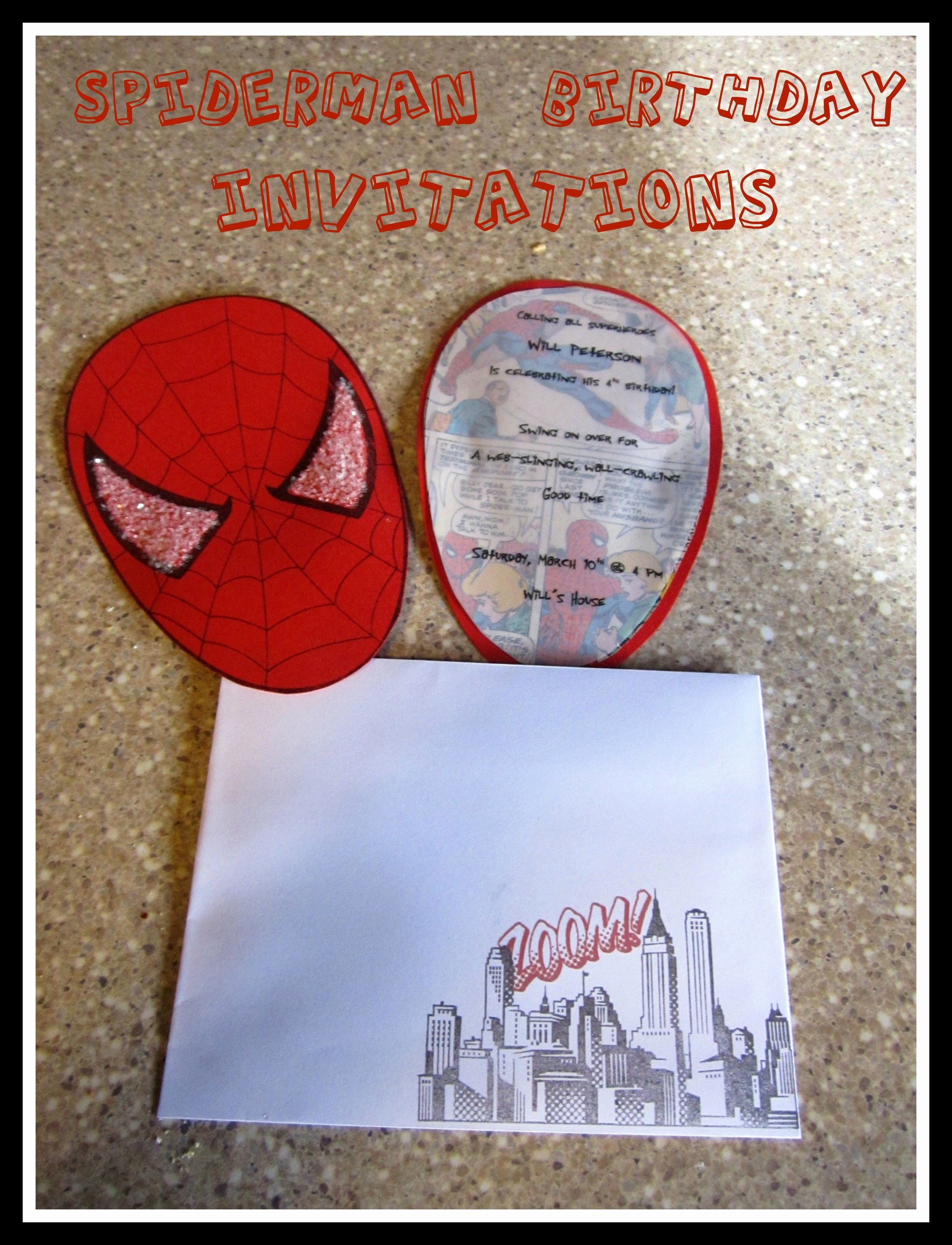 Spiderman Birthday Invitation Template Elegant Spiderman Birthday Party Part 1 Invitations