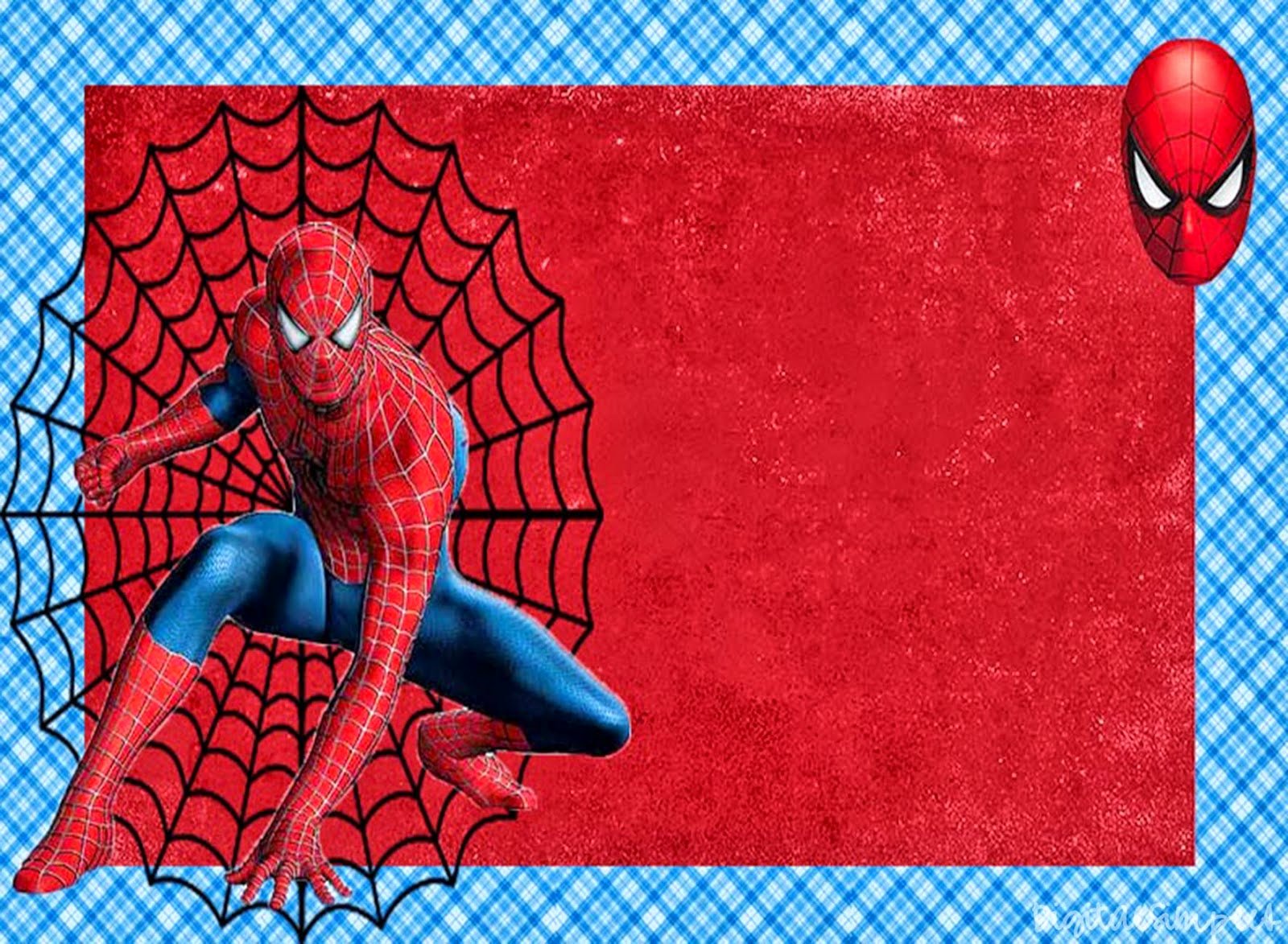Spiderman Birthday Invitation Template Lovely Spiderman Free Printable Invitations Cards or