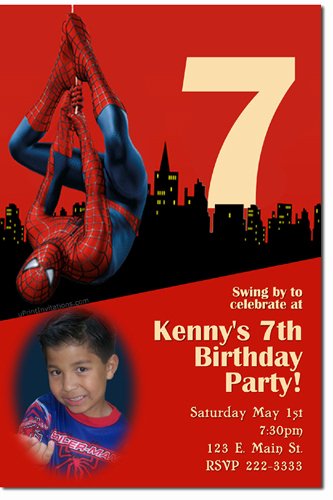 Spiderman Birthday Invitation Template New Spiderman Birthday Invitations Super Hero Birthday