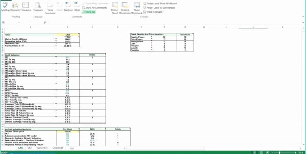 Stock Analysis Excel Template Luxury Stock Analysis Spreadsheet Excel Template In Valuation